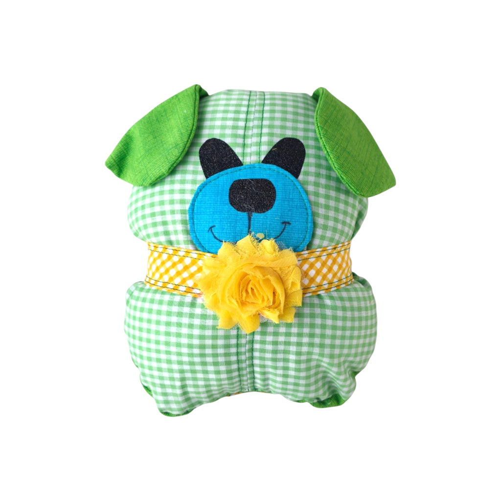 Handmade Patchwork Puppy Dog  Toy