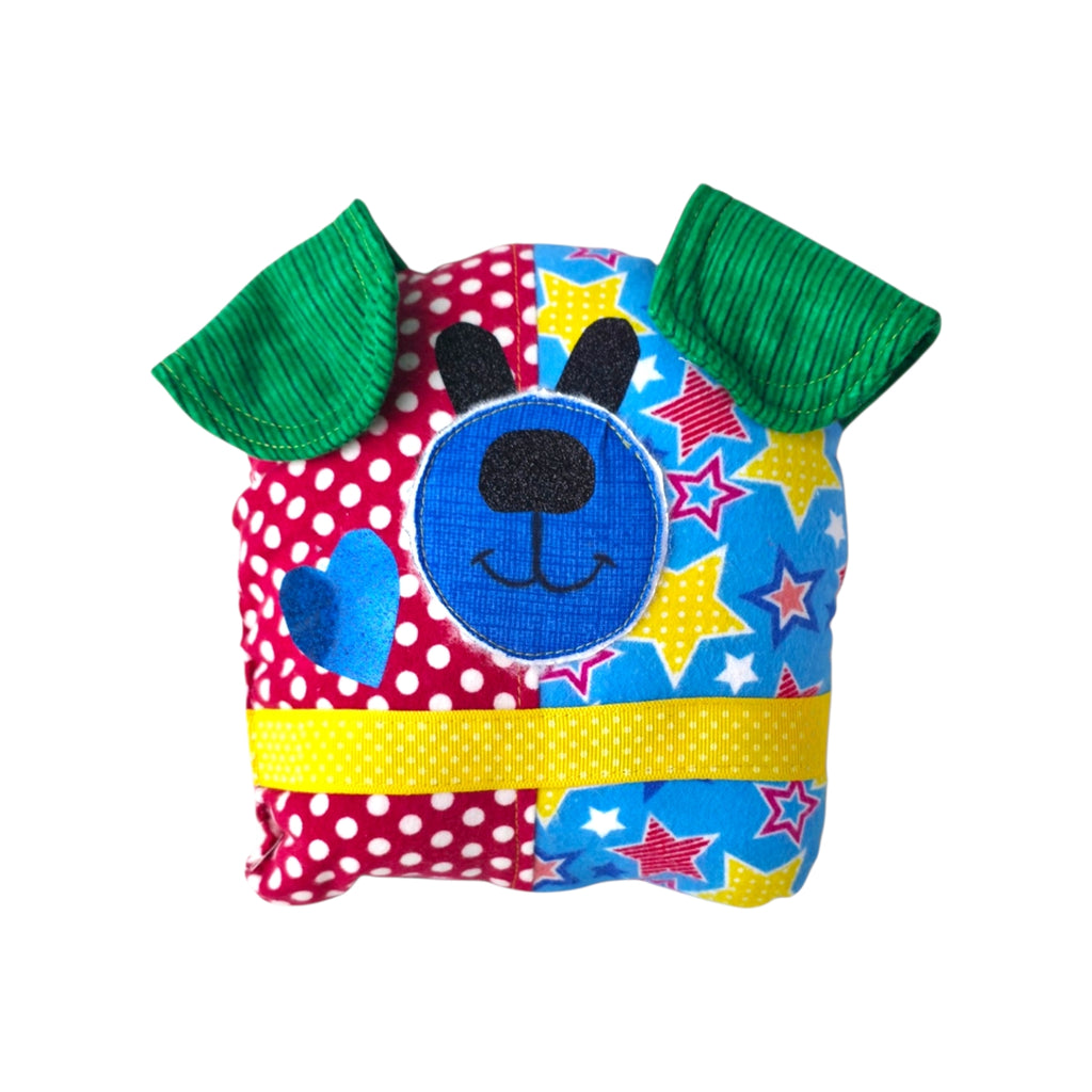 Handmade Patchwork Puppy Dog  Toy
