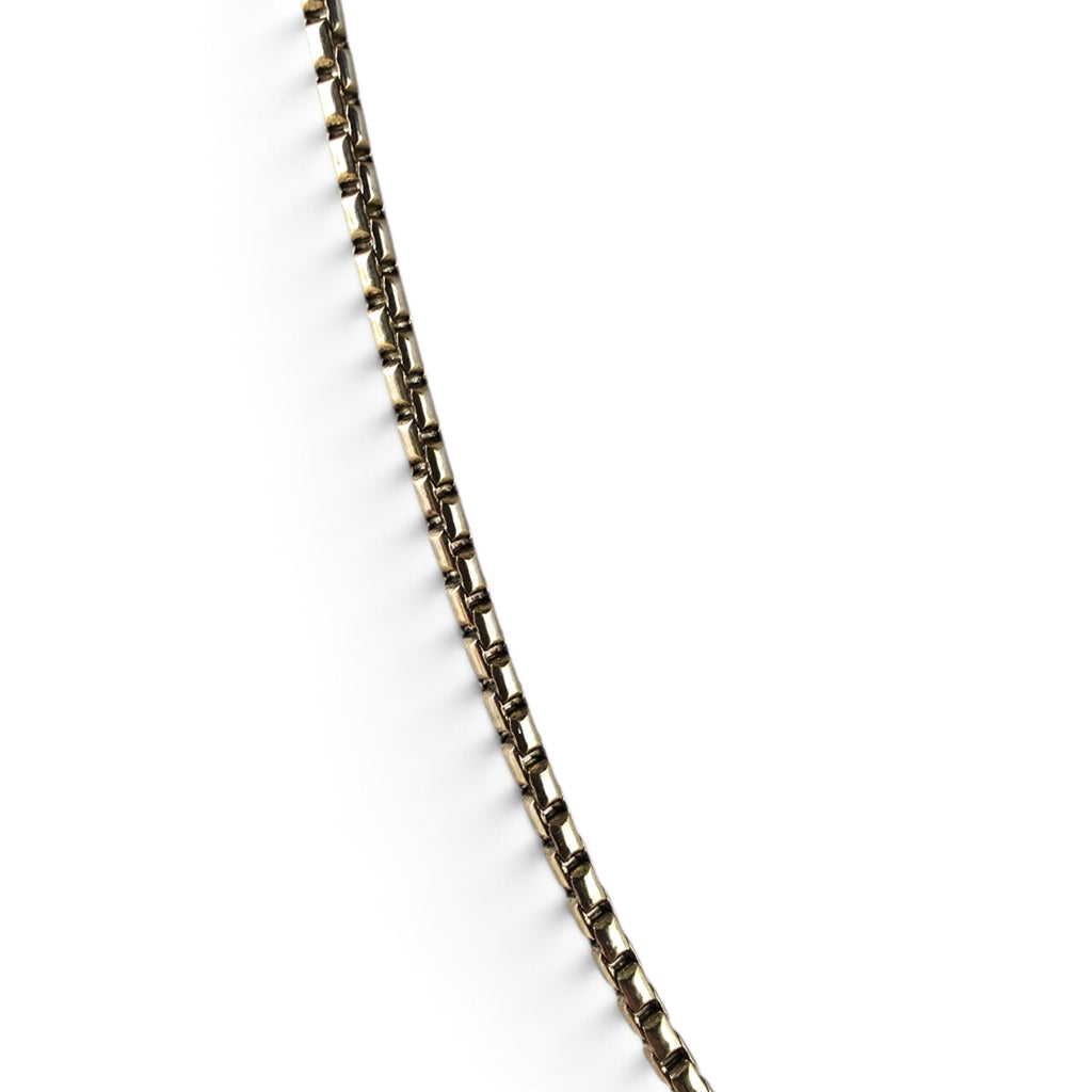 Signed MONET Vintage Gold Tone Box Chain Bracelet 8" Adjustable Extension