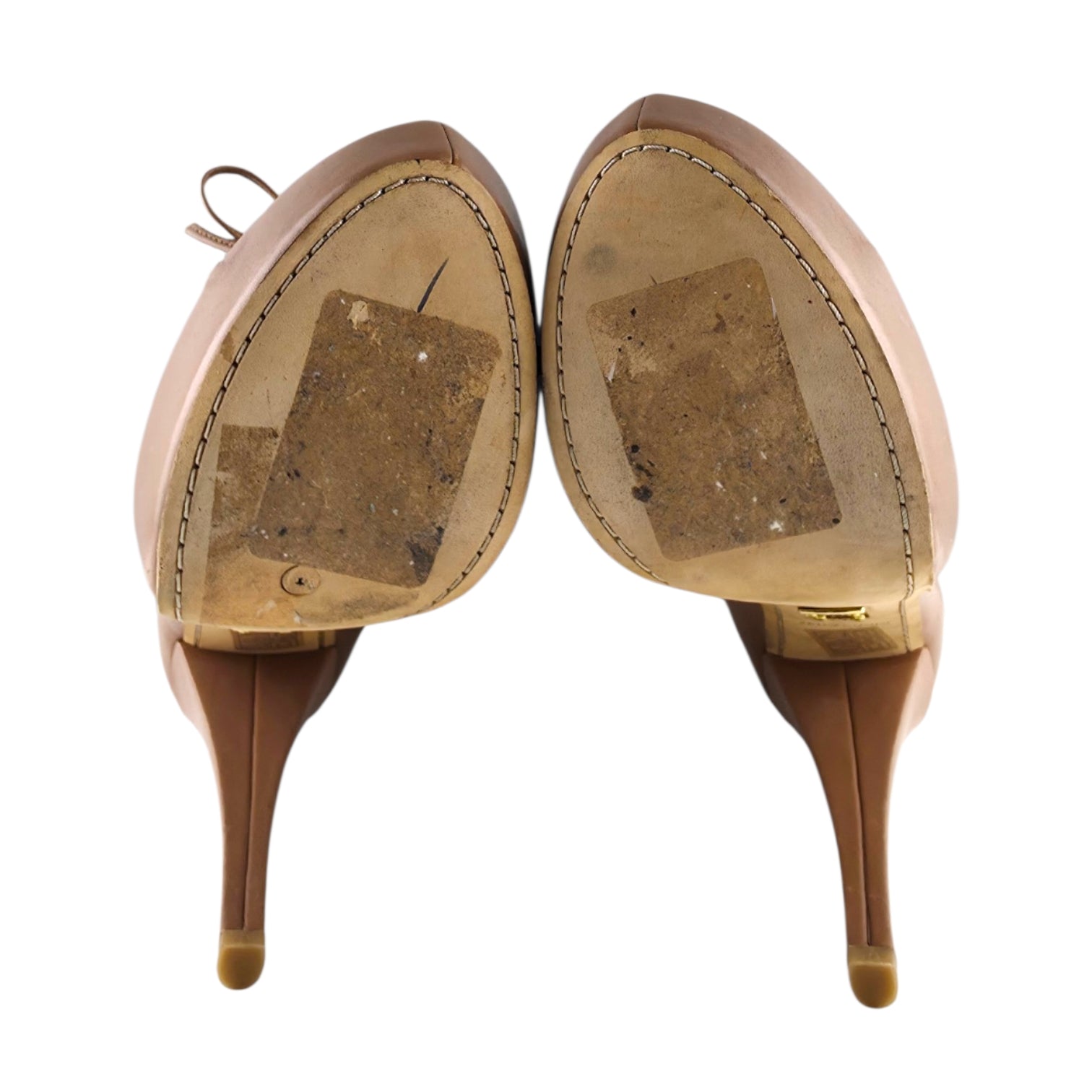 ALEJANDRO INGELMO Tan Leather Lace-Up Platform Booties