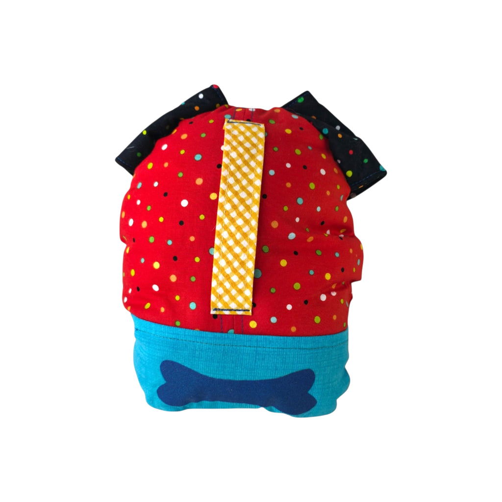 Handmade Patchwork Puppy Dog  Toy