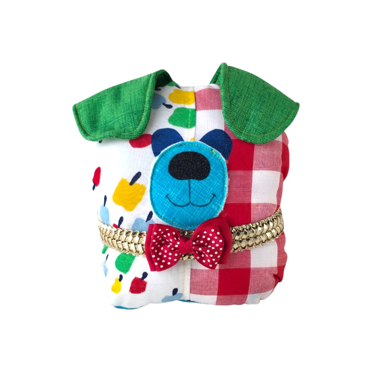 Handmade Patchwork Puppy Dog  Toy