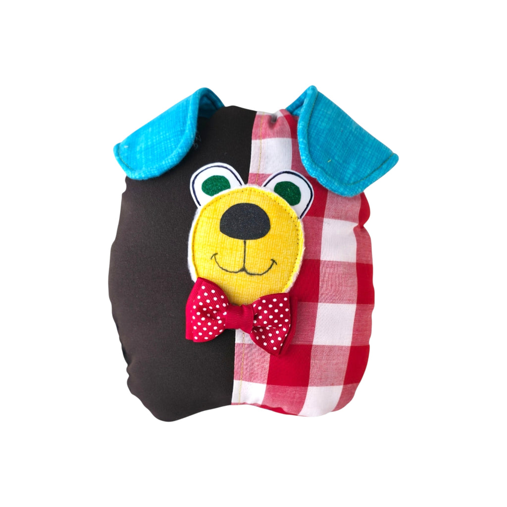 Handmade Patchwork Puppy Dog  Toy