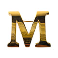 Vintage Anne Klein Gold-Tone Initial Letter "M" Brooch Pin – Designer Monogram