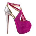 CHRISTIAN LOUBOUTIN Carlota 160 Veau Vel/Glitter Mini