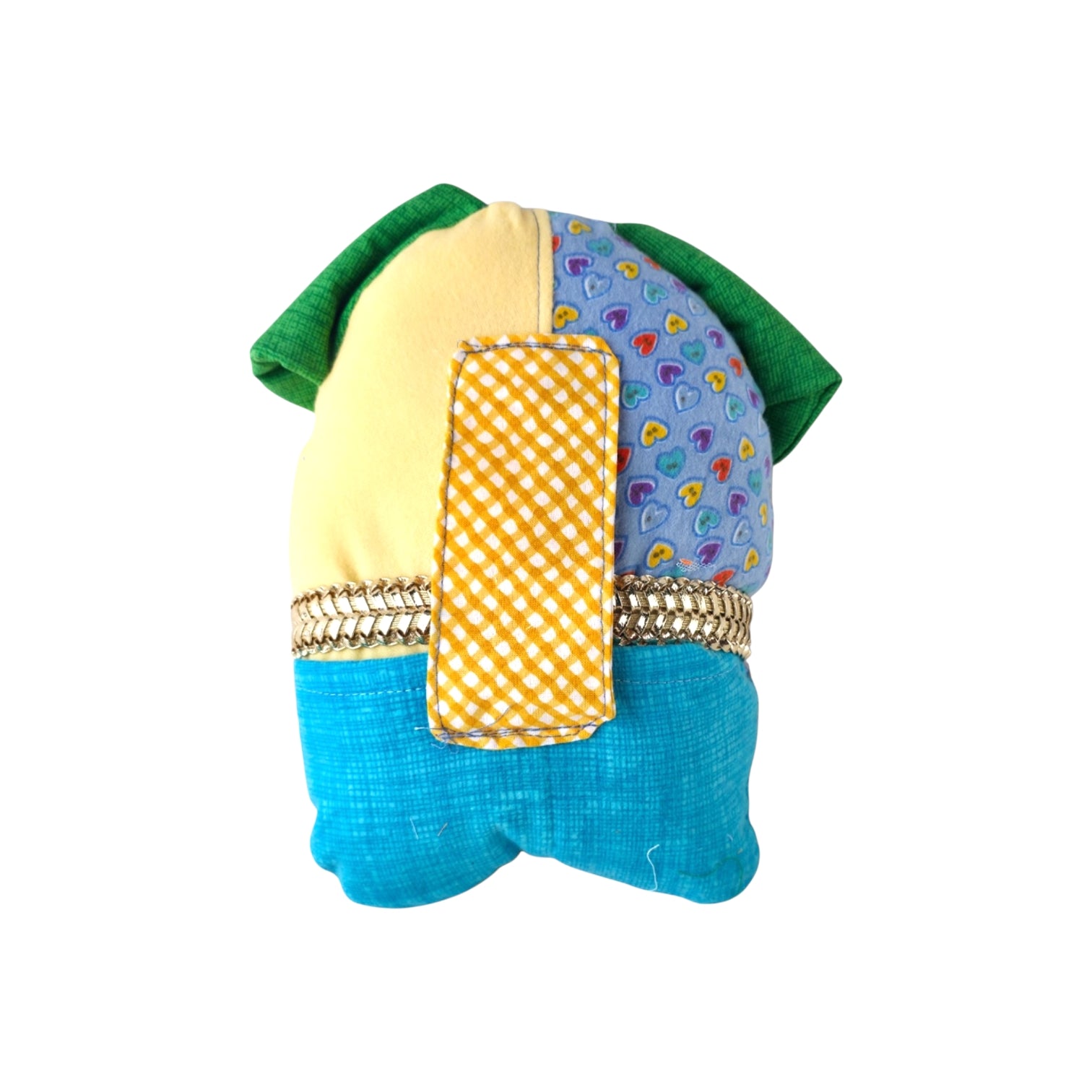 Handmade Patchwork Puppy Dog  Toy