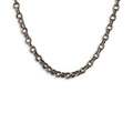 Vintage Chunky Textured Cable Link Chain Bracelet 9" Silver Tone Shepherd Hook