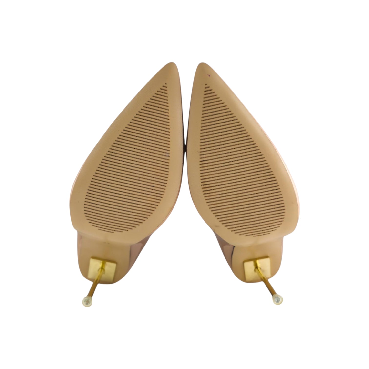 MAIERNISI Nude Patent Pointed Toe Pumps EU/CN 42