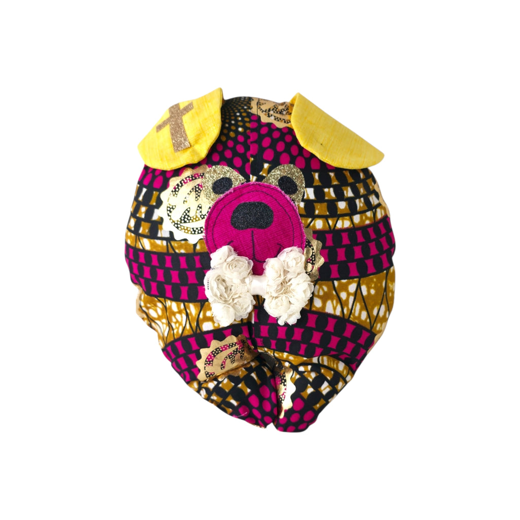 Handmade Patchwork Puppy Dog  Toy