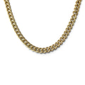 Vintage Textured Gold Tone Curb Link Chain Necklace 24" Chunky T-Bar Statement