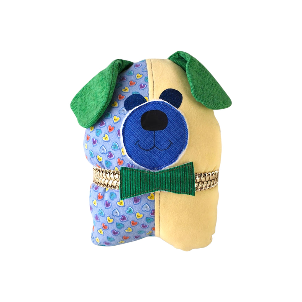 Handmade Patchwork Puppy Dog  Toy